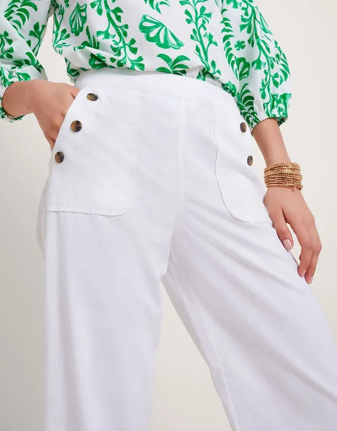 Women Harper RegularLength Crop Jeans Natural Monsoon Trousers and Jeans