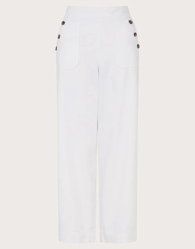 Women Harper RegularLength Crop Jeans Natural Monsoon Trousers and Jeans