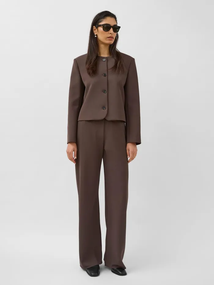 Women Harris Tapper 8211 Tilmens Blazer In Brown Umber The UNDONE Jackets