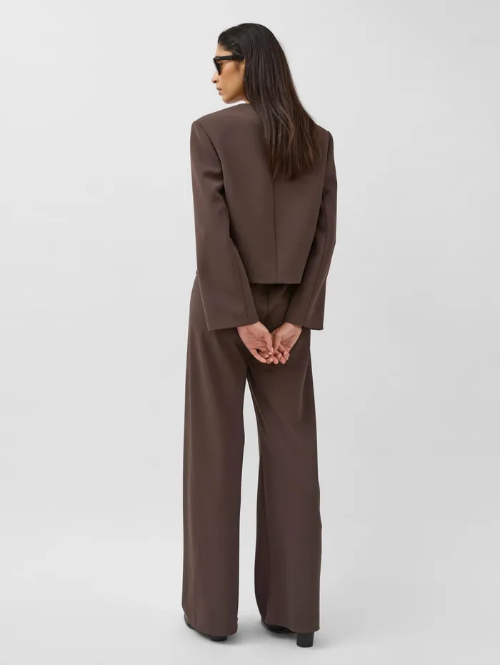 Women Harris Tapper 8211 Tilmens Blazer In Brown Umber The UNDONE Jackets