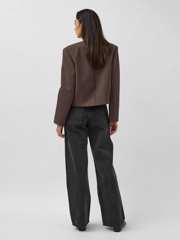 Women Harris Tapper 8211 Tilmens Blazer In Brown Umber The UNDONE Jackets