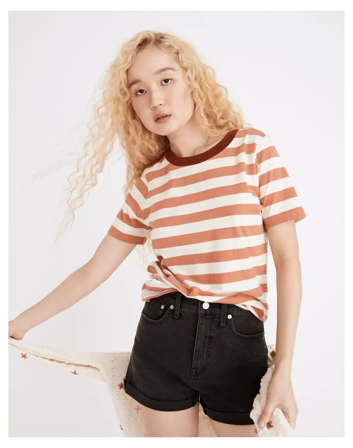 Women High Rise Denim Shorts In Lunar Wash Lunar Wash Madewell Shorts Women High Rise Denim Shorts In Lunar Wash Lunar Wash Madewell Shorts