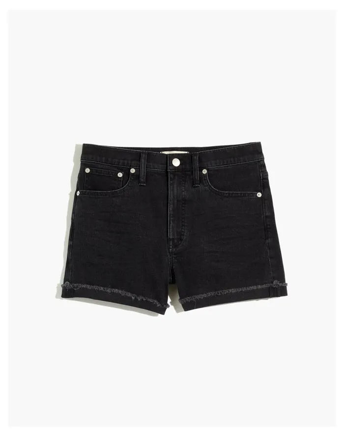 Women High Rise Denim Shorts In Lunar Wash Lunar Wash Madewell Shorts Women High Rise Denim Shorts In Lunar Wash Lunar Wash Madewell Shorts