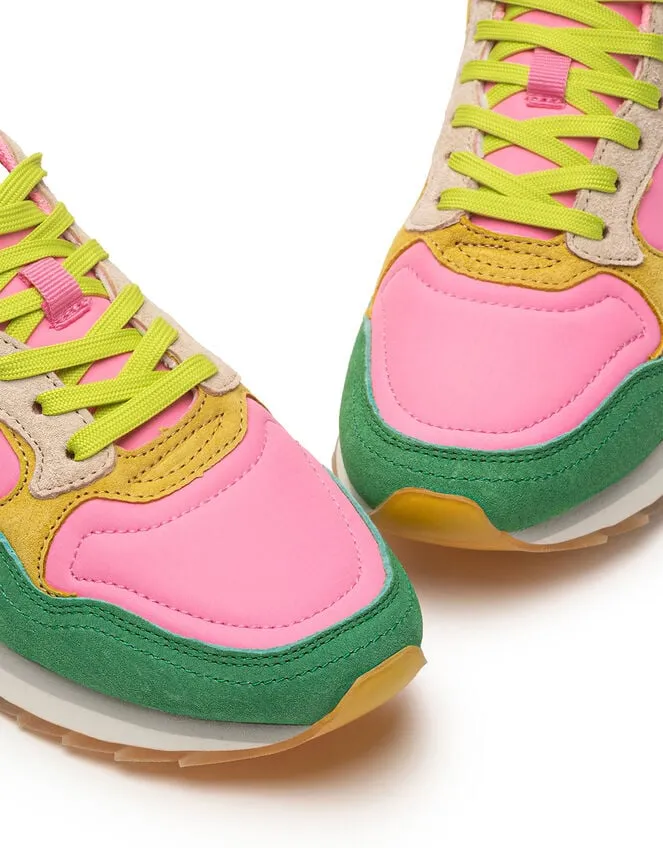 Women Hoff Santa Marta Trainers Pink Monsoon Flats