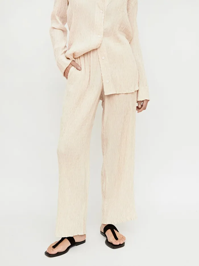 Women Hyde and Stone 8211 Lottie Pant In Cream The UNDONE Pants