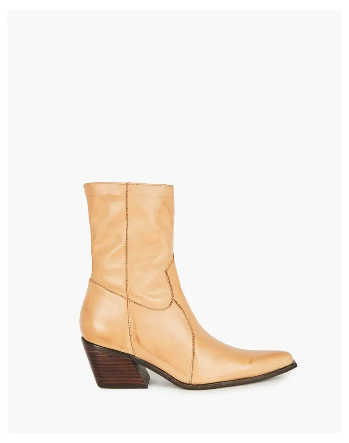 Women Intentionally Blank Mattie Heel Tan Madewell Boots