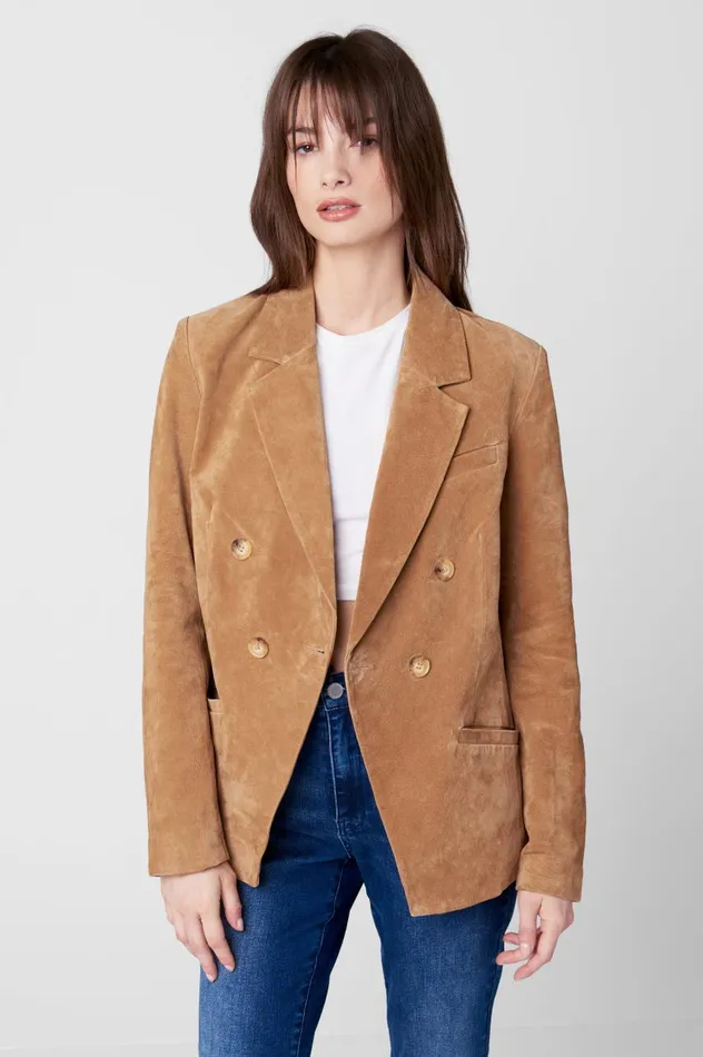 Women Jackets Blank Nyc Pecan Blazer