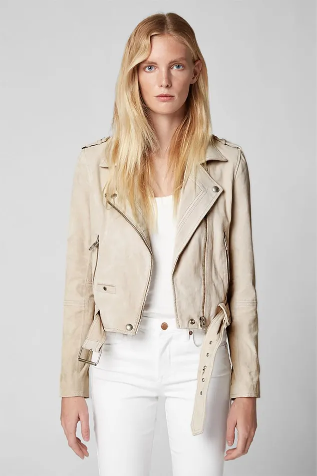 Women Jackets Blank Nyc White Sand Jacket