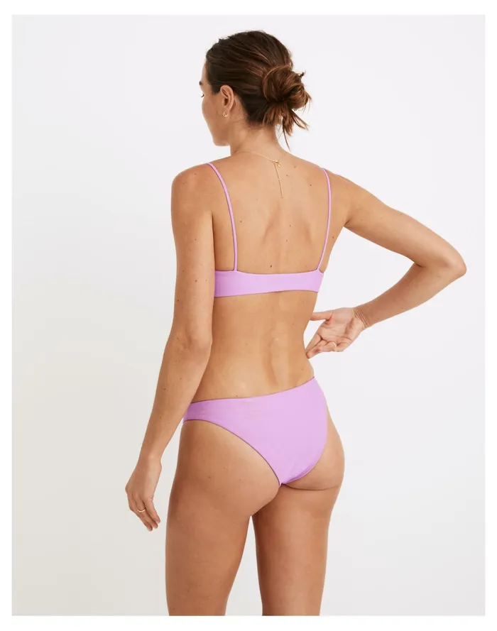 Women Jade Swim Muse Scoop Bikini Top Orchid Madewell Swim Women Jade Swim Muse Scoop Bikini Top Orchid Madewell Swim