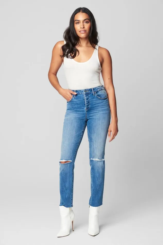 Women Jeans Blank Nyc Madison In Saw You There
