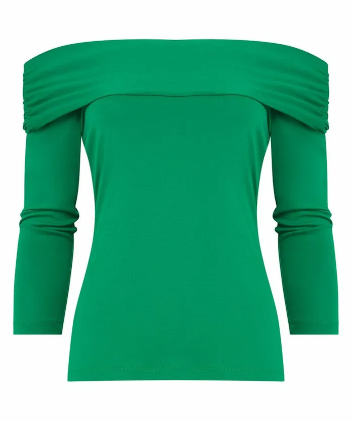 Women Joe Browns Bardot Jersey Top Green