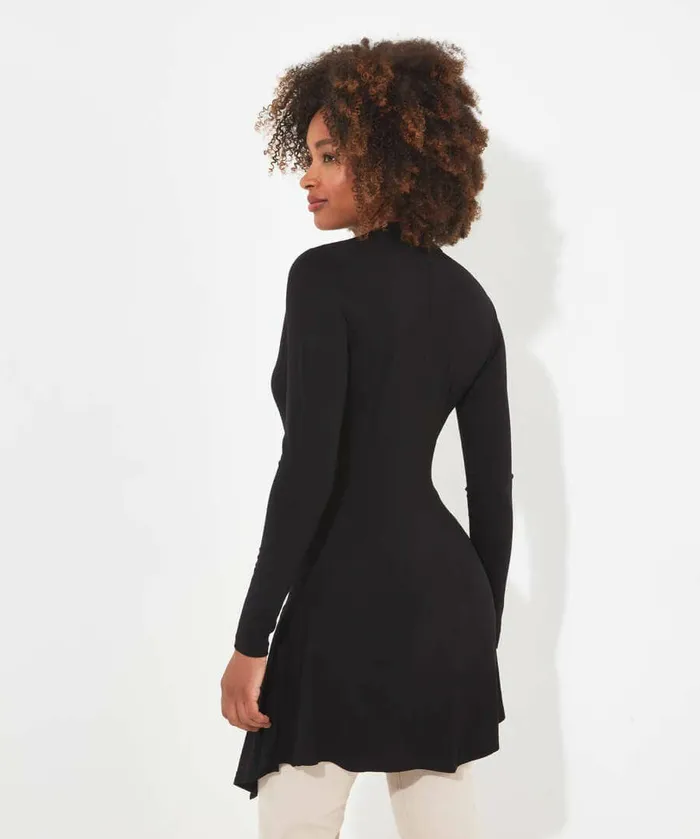 Women Joe Browns Button Detail Tunic Top Cobaltredblack