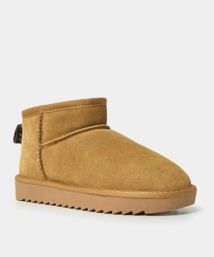 Women Joe Browns Mini Snug Suede Boots Tan Women Joe Browns Mini Snug Suede Boots Tan