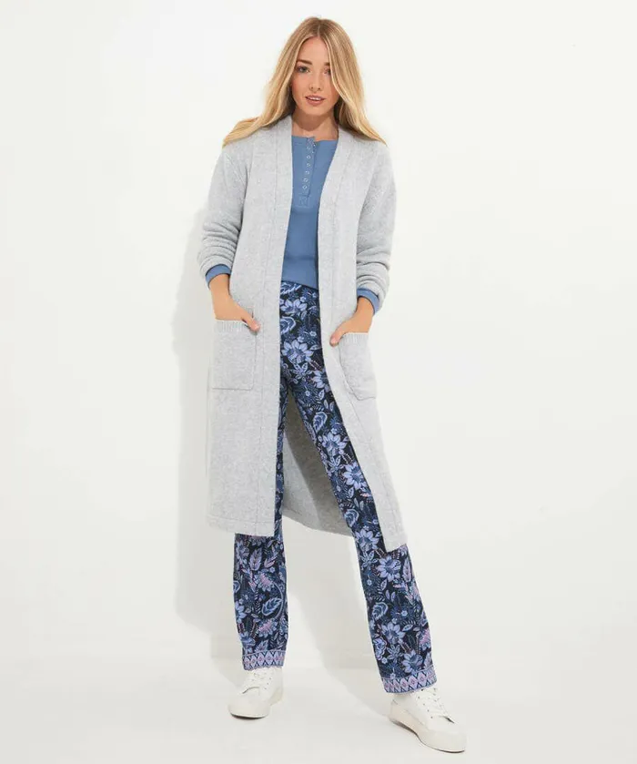 Women Joe Browns Sloe Joes Waffle Henley Blue Women Joe Browns Sloe Joes Waffle Henley Blue