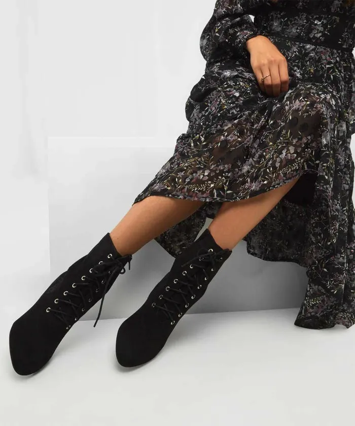 Women Joe Browns So Enchanting Embroidered Boots Black Women Joe Browns So Enchanting Embroidered Boots Black
