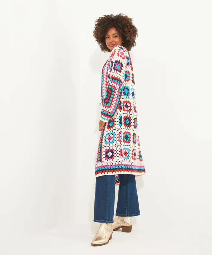 Women Joe Browns Valentina Crochet Cardigan Multi