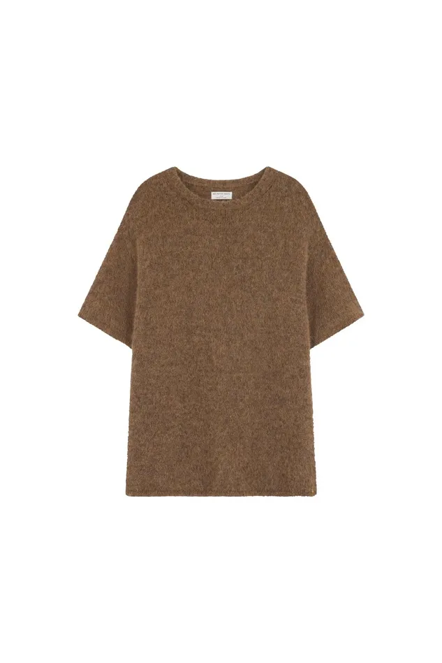 Women Jumper Anatole Galet Pull Alpaga Superfine Gris Des Petits Hauts Jumpers and Cardigans
