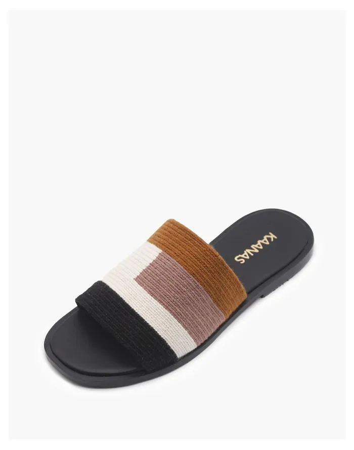 Women KAANAS LOLA HANDWOVEN GEOMETRIC SANDAL Taupe Madewell Sandals Women KAANAS LOLA HANDWOVEN GEOMETRIC SANDAL Taupe Madewell Sandals
