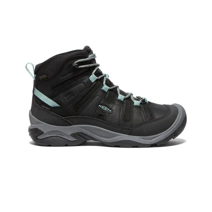 Women KEEN Boots Circadia Polar Boot BlackCloud Blue