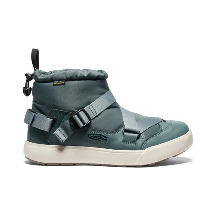 Women KEEN Boots Hoodzerra Waterproof Green Boot
