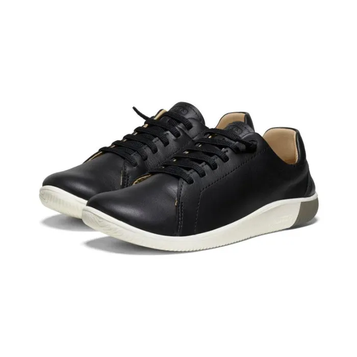 Women KEEN Casual Black Leather Sneakers 8211 KNX Lace Women KEEN Casual Black Leather Sneakers 8211 KNX Lace