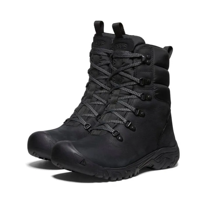 Women KEEN Casual Greta Boot Waterproof Black Leather Performance Boot Women KEEN Casual Greta Boot Waterproof Black Leather Performance Boot
