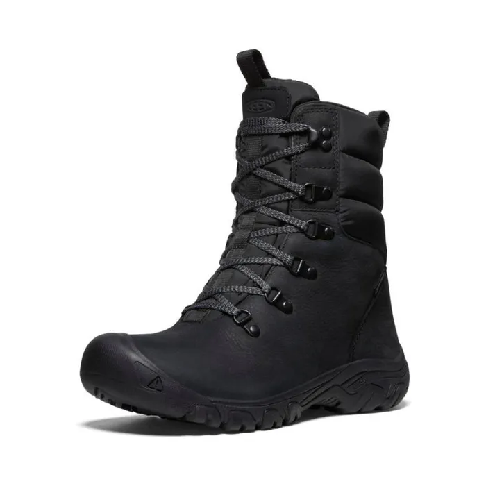 Women KEEN Casual Greta Boot Waterproof Black Leather Performance Boot Women KEEN Casual Greta Boot Waterproof Black Leather Performance Boot