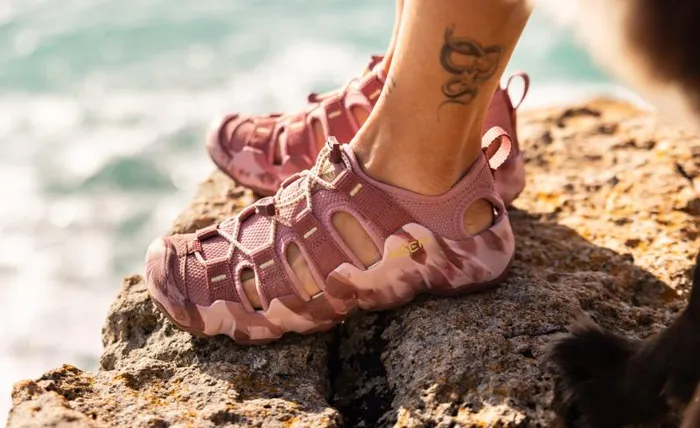 Women KEEN Casual Hyperport H2 BirchPlaza Taupe Closed Toe Sandal Women KEEN Casual Hyperport H2 BirchPlaza Taupe Closed Toe Sandal