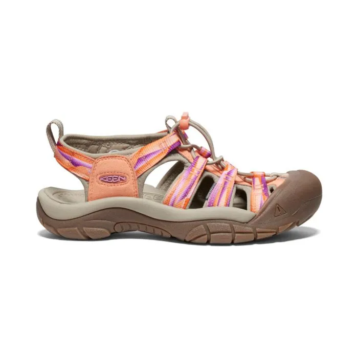 Women KEEN Casual Newport H2 Papaya PunchPrism Closed Toe Sandal