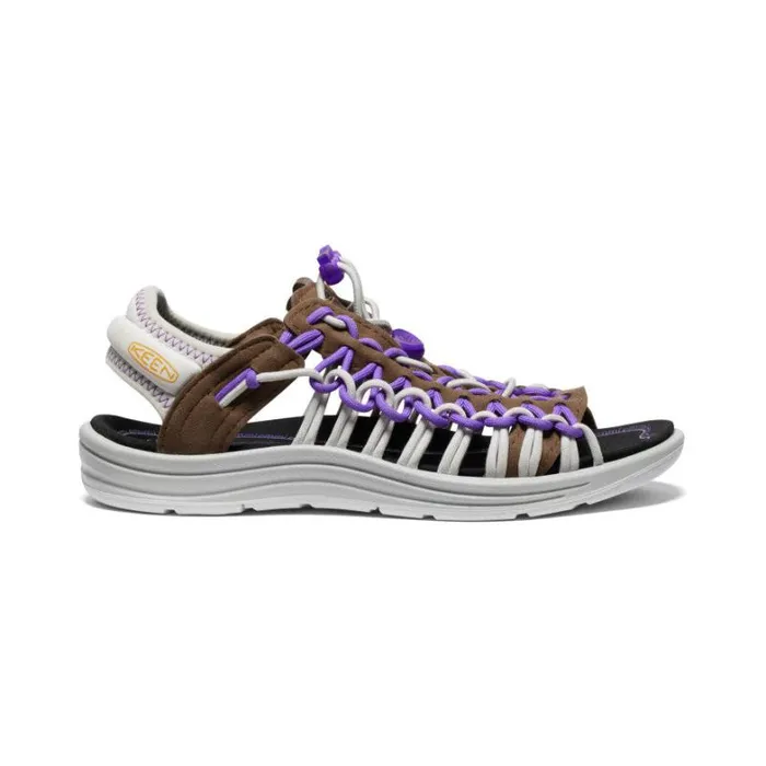 Women KEEN Casual UNEEK II OT Dark EarthTillandsia Purple Open Toe Sandal