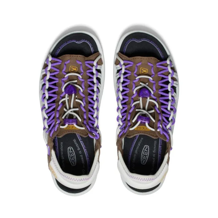 Women KEEN Casual UNEEK II OT Dark EarthTillandsia Purple Open Toe Sandal Women KEEN Casual UNEEK II OT Dark EarthTillandsia Purple Open Toe Sandal
