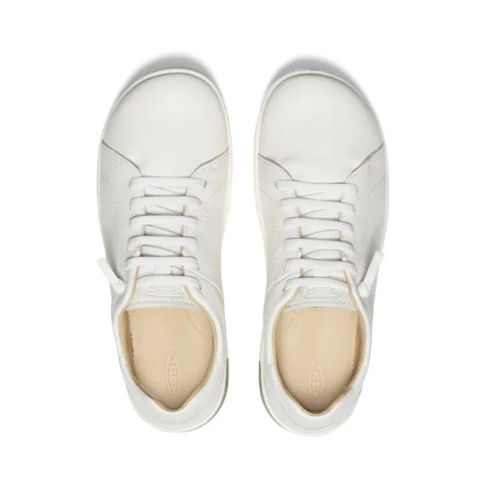 Women KEEN Casual White Leather Sneakers 8211 KNX Lace Women KEEN Casual White Leather Sneakers 8211 KNX Lace
