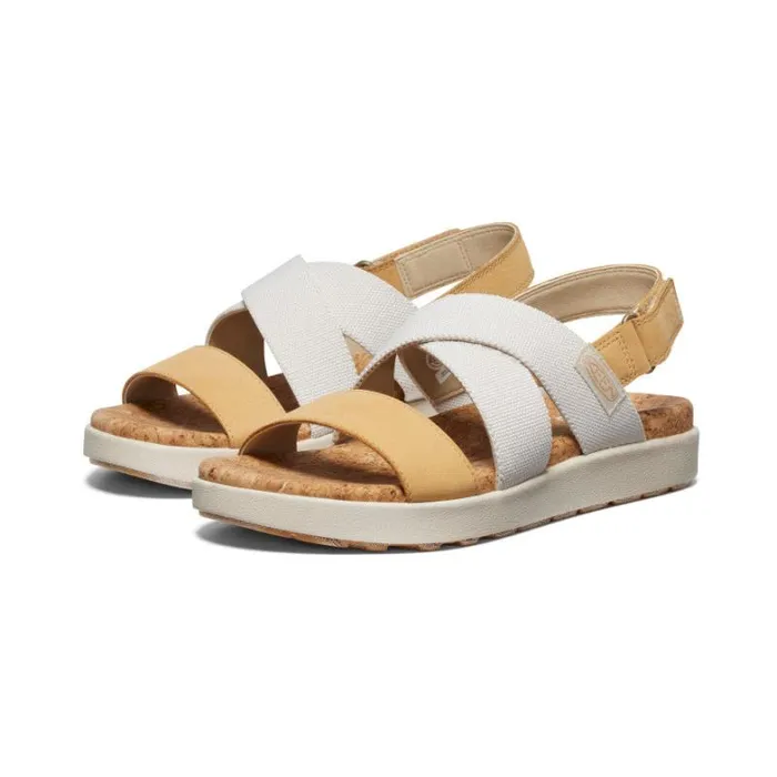 Women KEEN Sandals Elle Criss Cross BirchCurry Sandal Women KEEN Sandals Elle Criss Cross BirchCurry Sandal