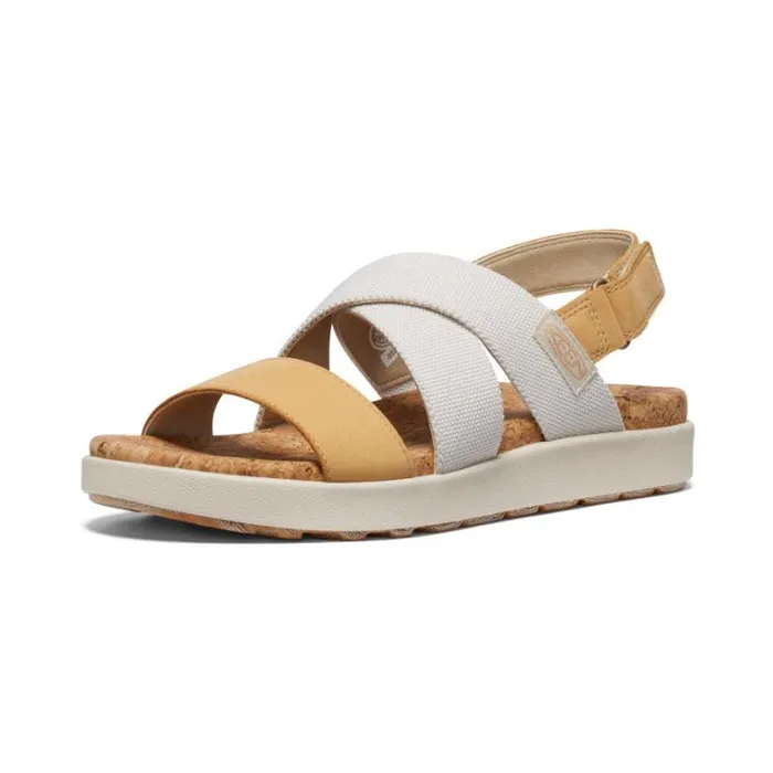 Women KEEN Sandals Elle Criss Cross BirchCurry Sandal Women KEEN Sandals Elle Criss Cross BirchCurry Sandal
