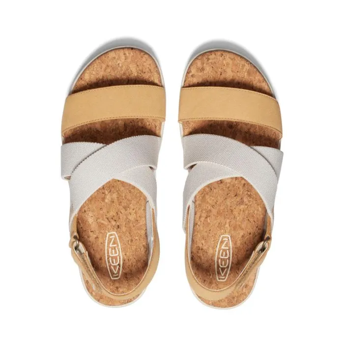 Women KEEN Sandals Elle Criss Cross BirchCurry Sandal Women KEEN Sandals Elle Criss Cross BirchCurry Sandal