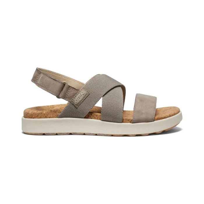 Women KEEN Sandals Elle Criss Cross BrindleBirch Sandal