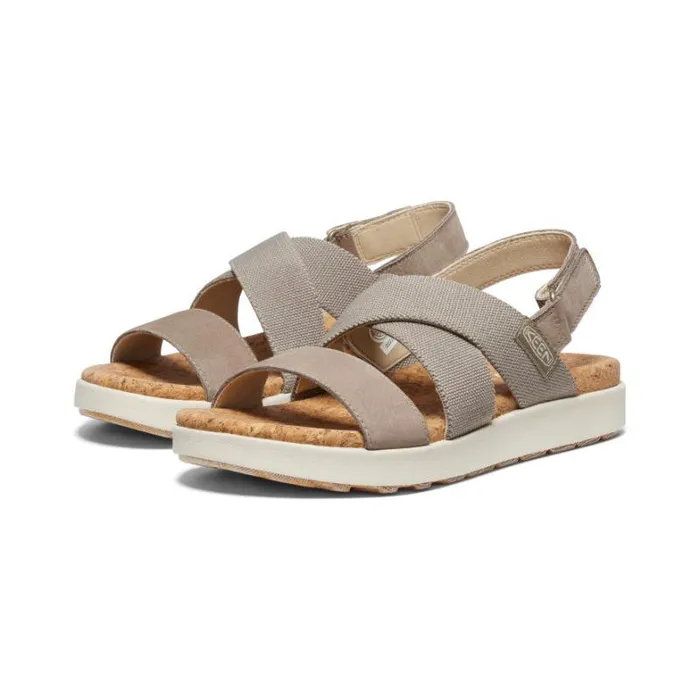 Women KEEN Sandals Elle Criss Cross BrindleBirch Sandal Women KEEN Sandals Elle Criss Cross BrindleBirch Sandal