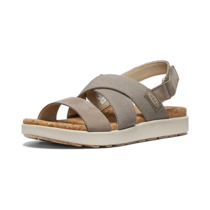 Women KEEN Sandals Elle Criss Cross BrindleBirch Sandal Women KEEN Sandals Elle Criss Cross BrindleBirch Sandal