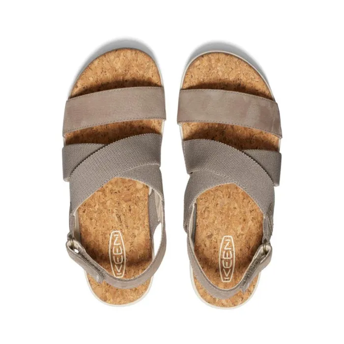 Women KEEN Sandals Elle Criss Cross BrindleBirch Sandal Women KEEN Sandals Elle Criss Cross BrindleBirch Sandal