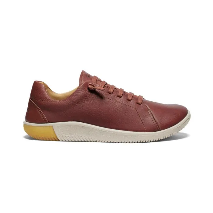 Women KEEN Shoes KNX Lace Tortoise ShellPlaza Taupe Leather Shoe