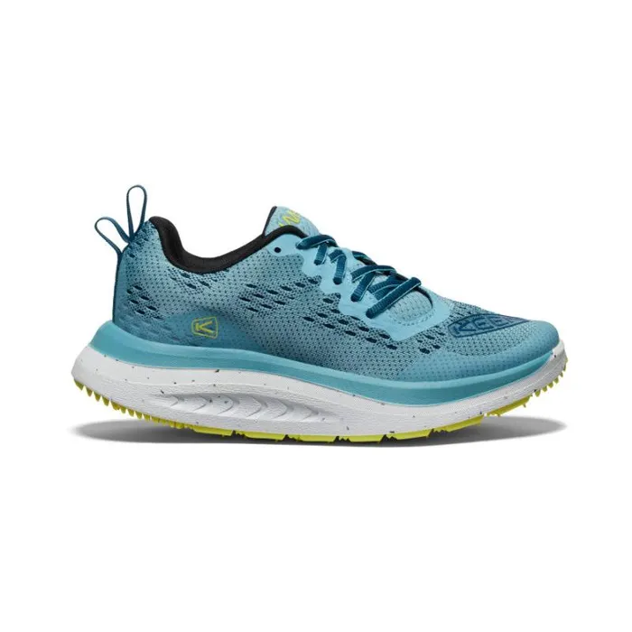 Women KEEN Walk WK400 Reef WatersEvening Primrose Leather Walking Shoe