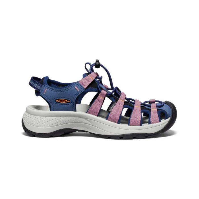 Women KEEN Water Astoria West Sandal Nostalgia RoseTangerine Closed Toe Sandal