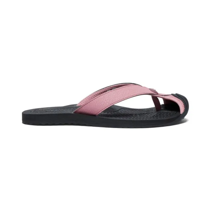 Women KEEN Water Barbados Nostalgia RoseBrindle Leather FlipFlop