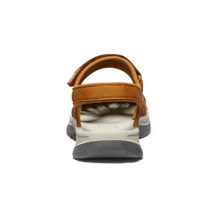 Women KEEN Water Rose Sandal Roasted PecanBirch Closed Toe Sandal