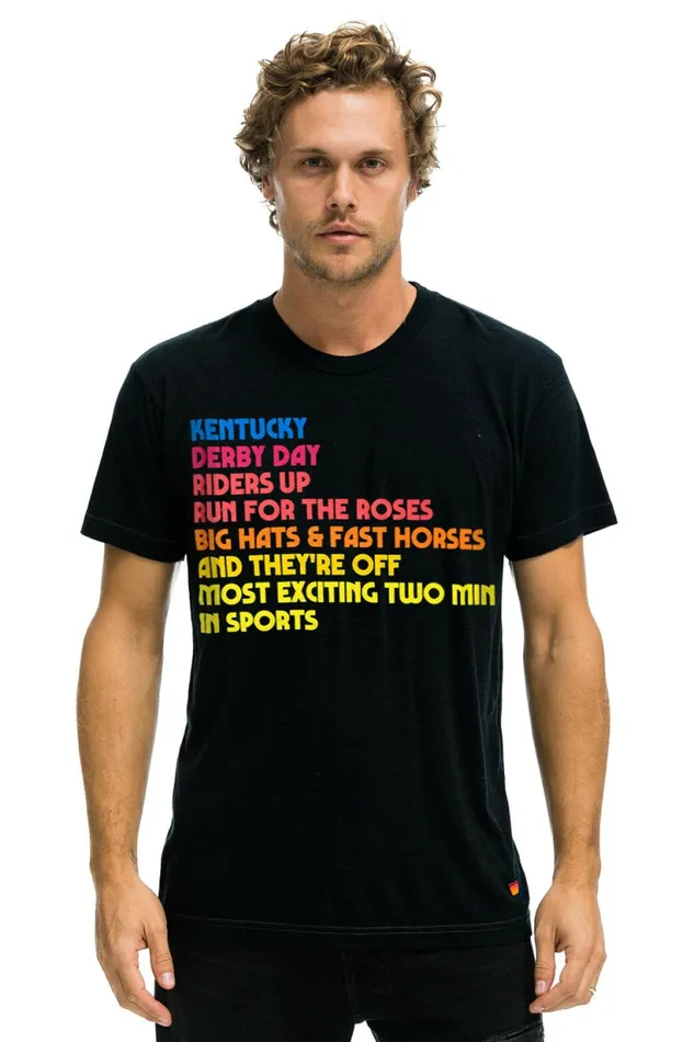 Women KENTUCKY DERBY 2023 TEE 8211 BLACK Aviator Nation UnisexTees Women KENTUCKY DERBY 2023 TEE 8211 BLACK Aviator Nation UnisexTees