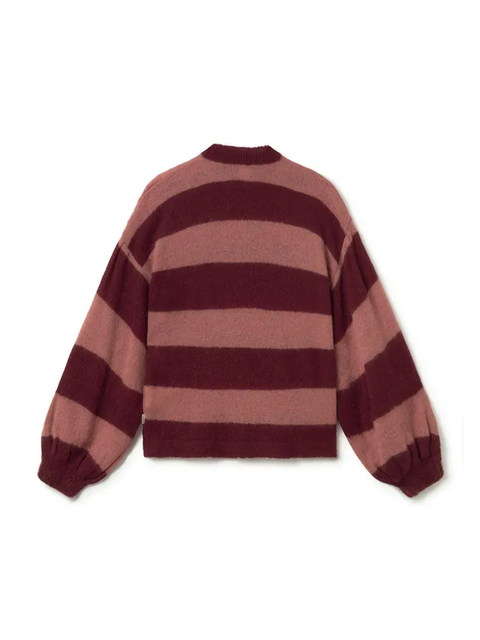 Women Knits Women 8211 Inishmurray 8211 Dusty CherryCoral TWOTHIRDS Knits