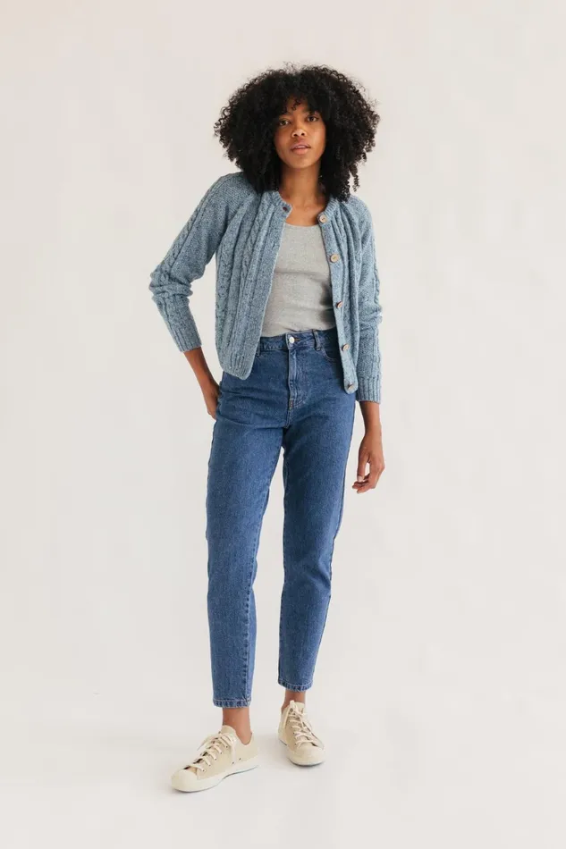 Women Knits Women 8211 Taborcillo 8211 Misty Blue TWOTHIRDS Knits