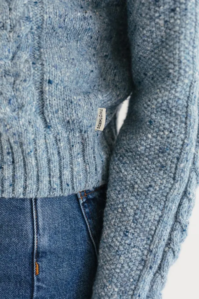 Women Knits Women 8211 Taborcillo 8211 Misty Blue TWOTHIRDS Knits