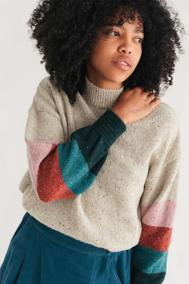 Women Knits Women 8211 Tiberina 8211 Colour Block TWOTHIRDS Knits