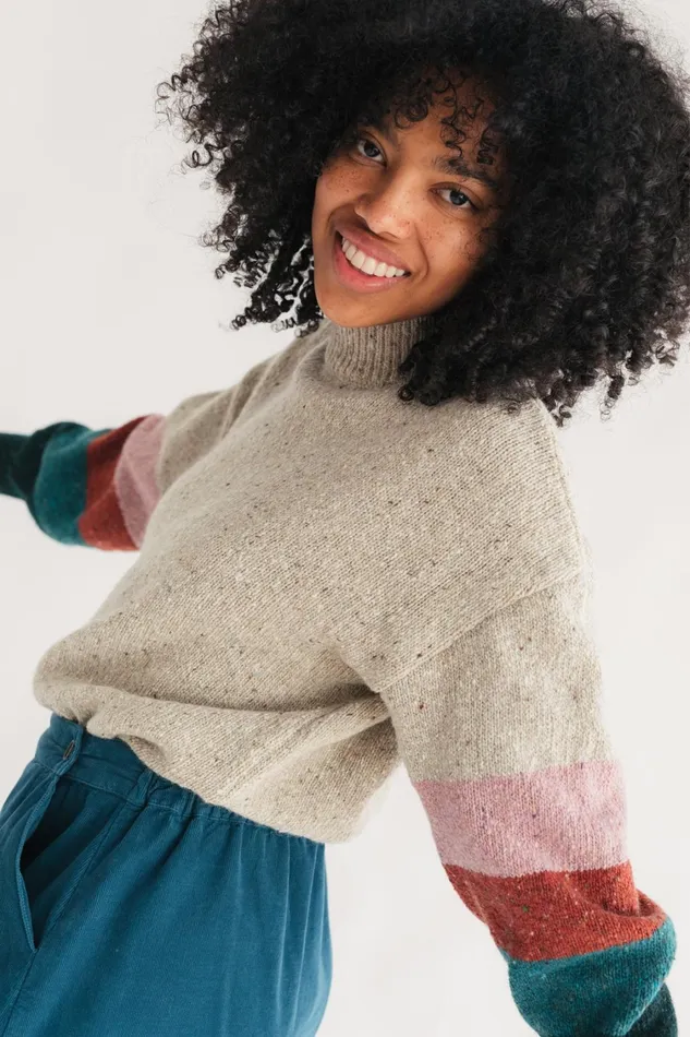 Women Knits Women 8211 Tiberina 8211 Colour Block TWOTHIRDS Knits